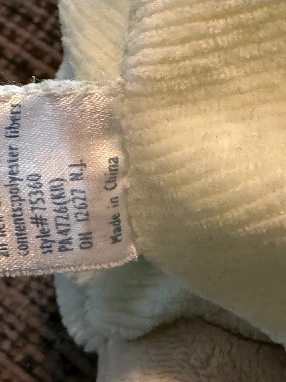 Carter's Baby Unisex Plush Teddy Bear Pale Green Inner Rattle Toy Lovey
